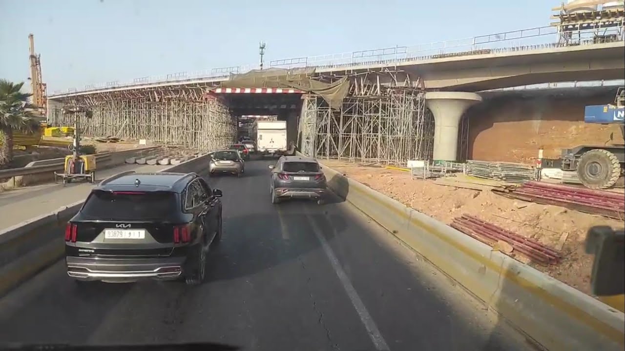 بشكل رسمي انتهاء أشغال جميع مداخل ومخارج مدينة المحمدية و أشغال متقدمة في بدال المحمدية تابعونا ث