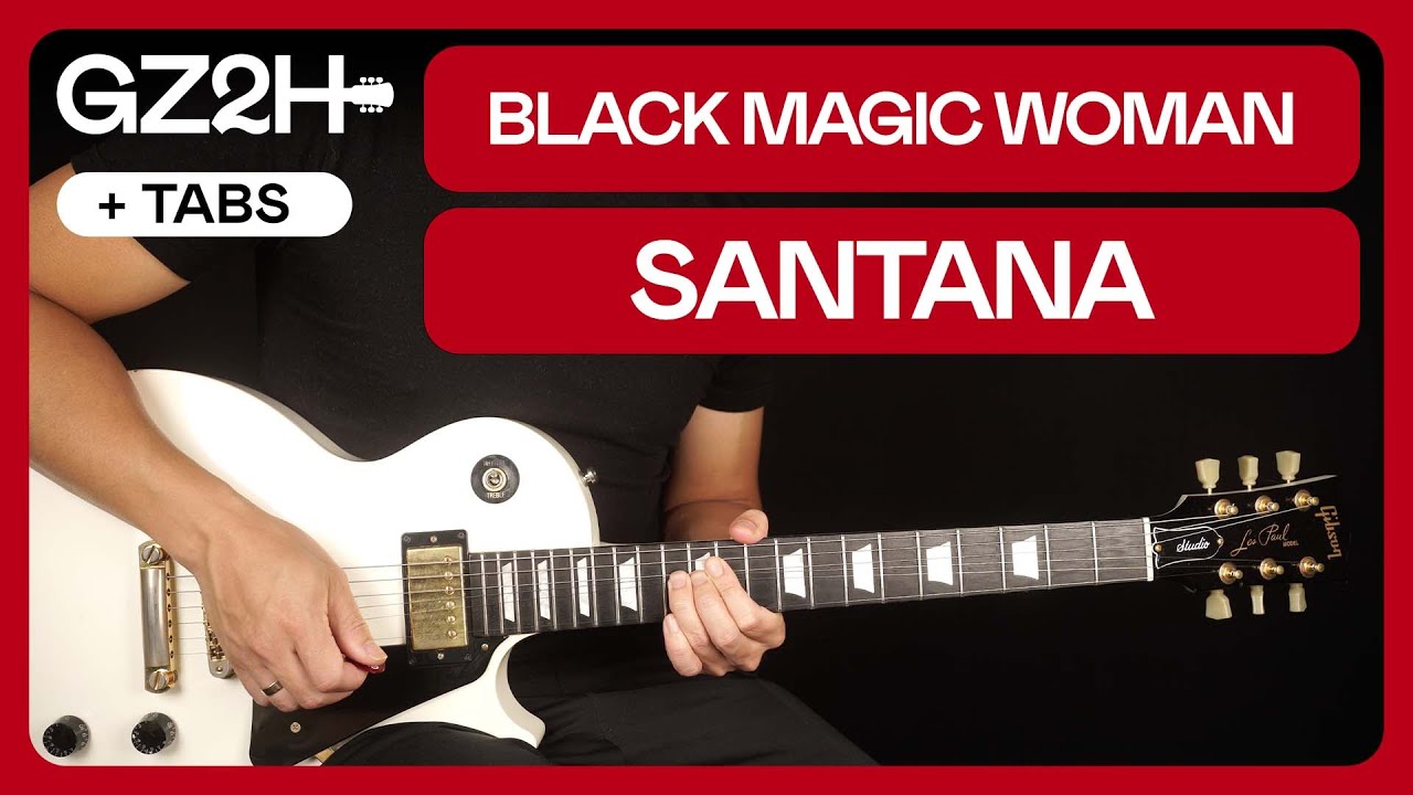 Black Magic Woman Guitar Lesson | Rhythm and Lead Breakdown