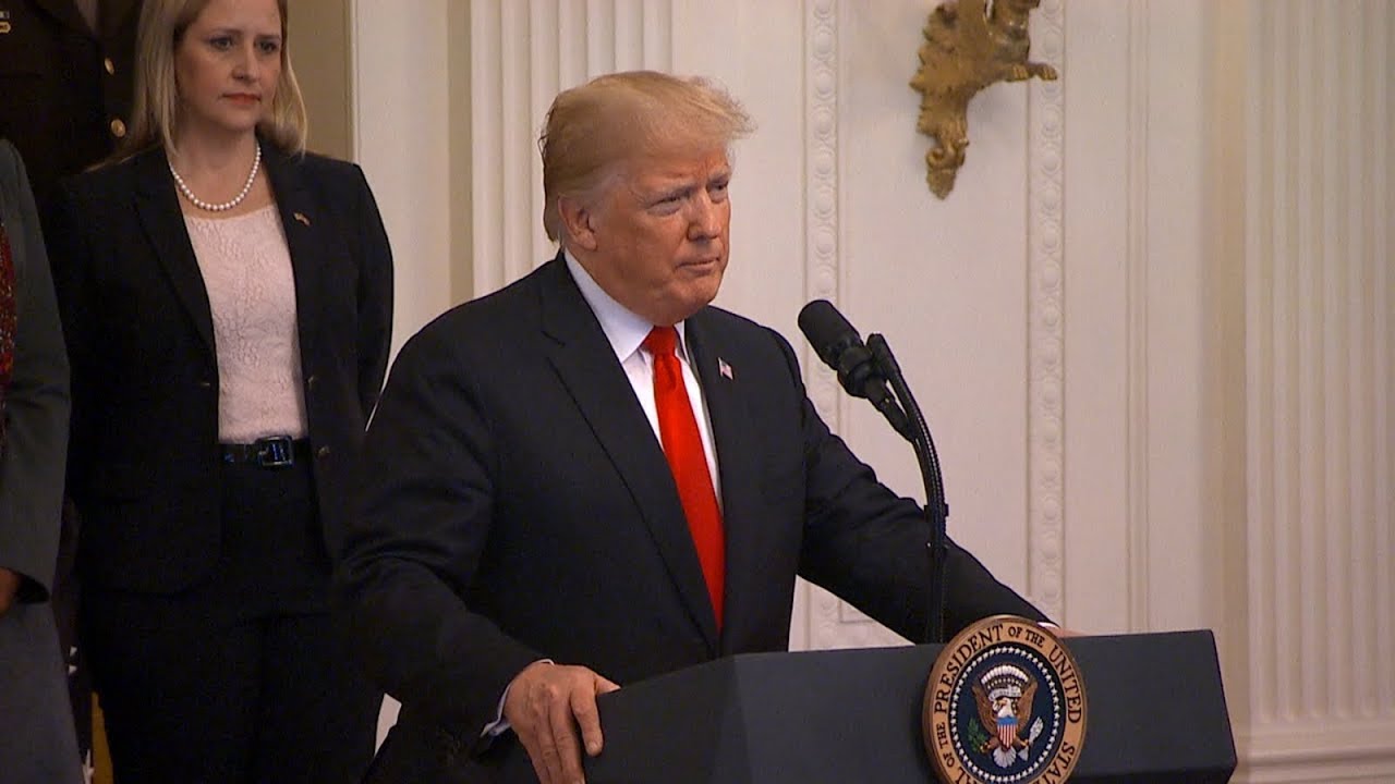 Pres. Trump addresses Explosive devices sent to Clinton, Obama, CNN, opioid crisis | ABC News