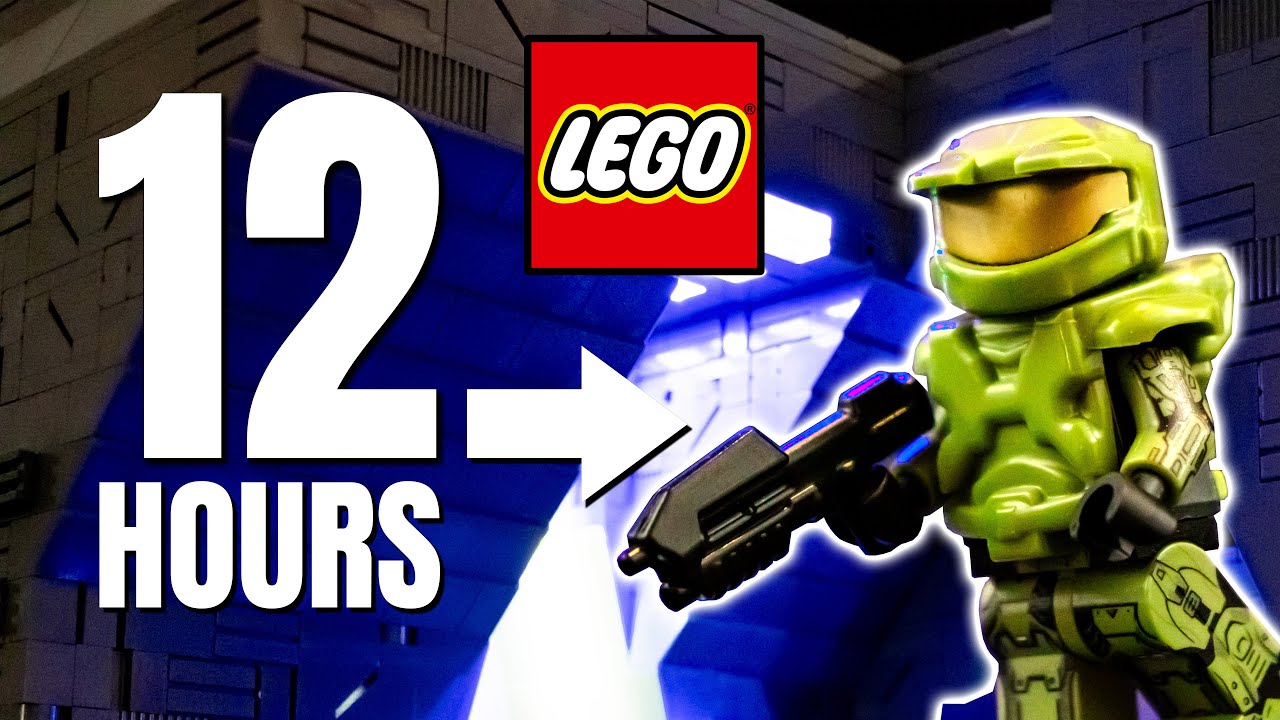 Can I Build A LEGO Halo Creation In 12 Hours?!