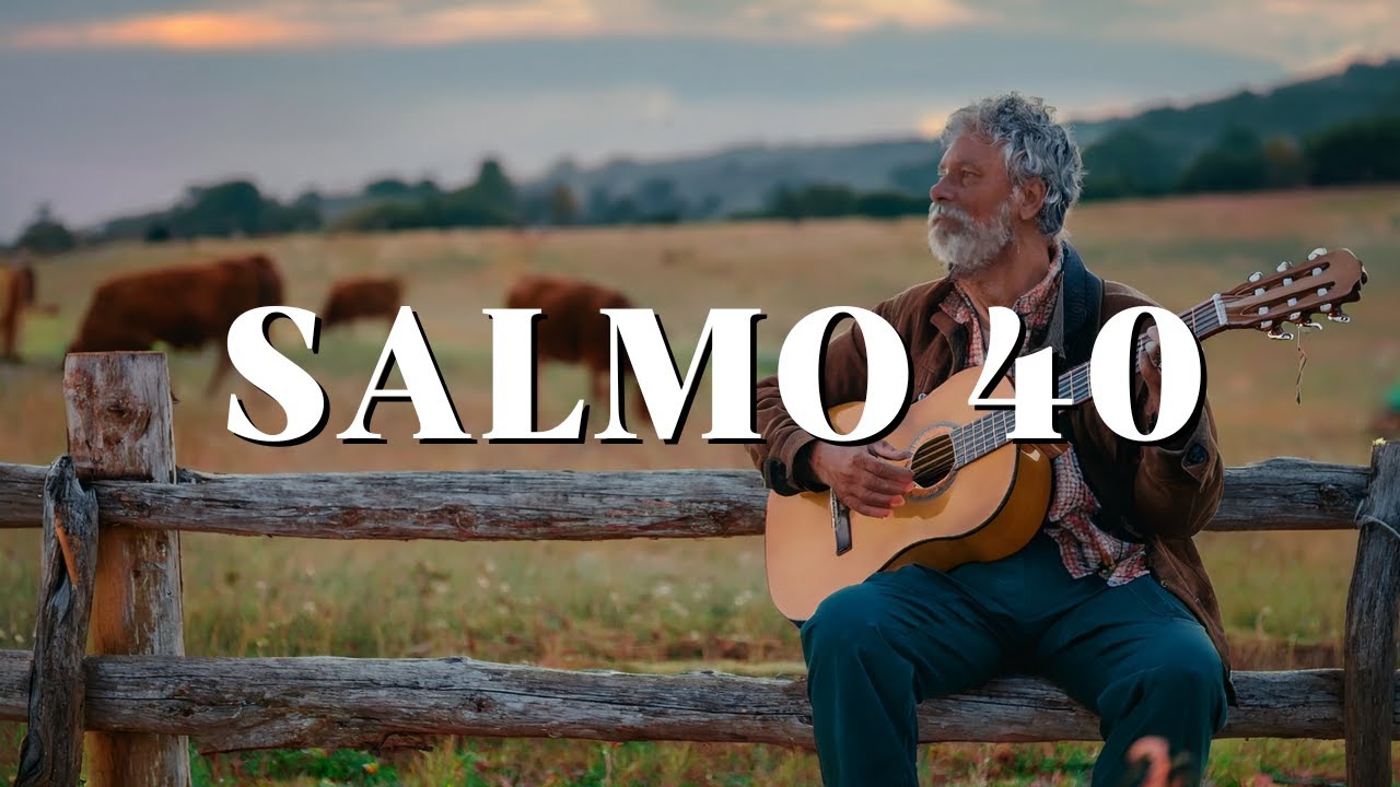“Salmo 40 em Canção – Esperei com Paciência no Senhor | Música Devocional”
