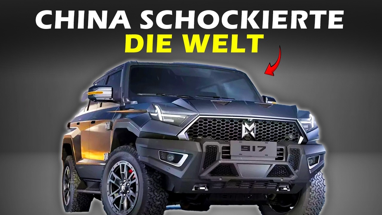 Dieses chinesische Militär-Monster SUV erschüttert die Auto-Welt | M-Hero 917
