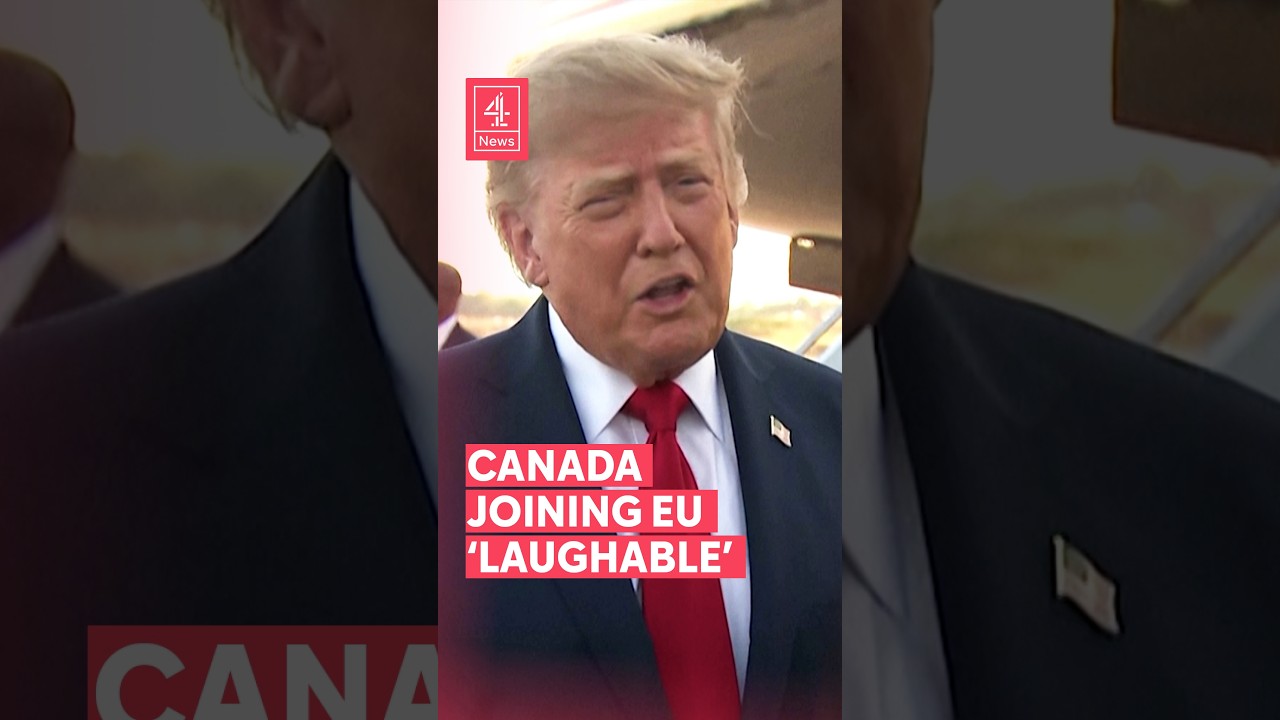Canada joining EU as associate member 'is laughable' - Trump