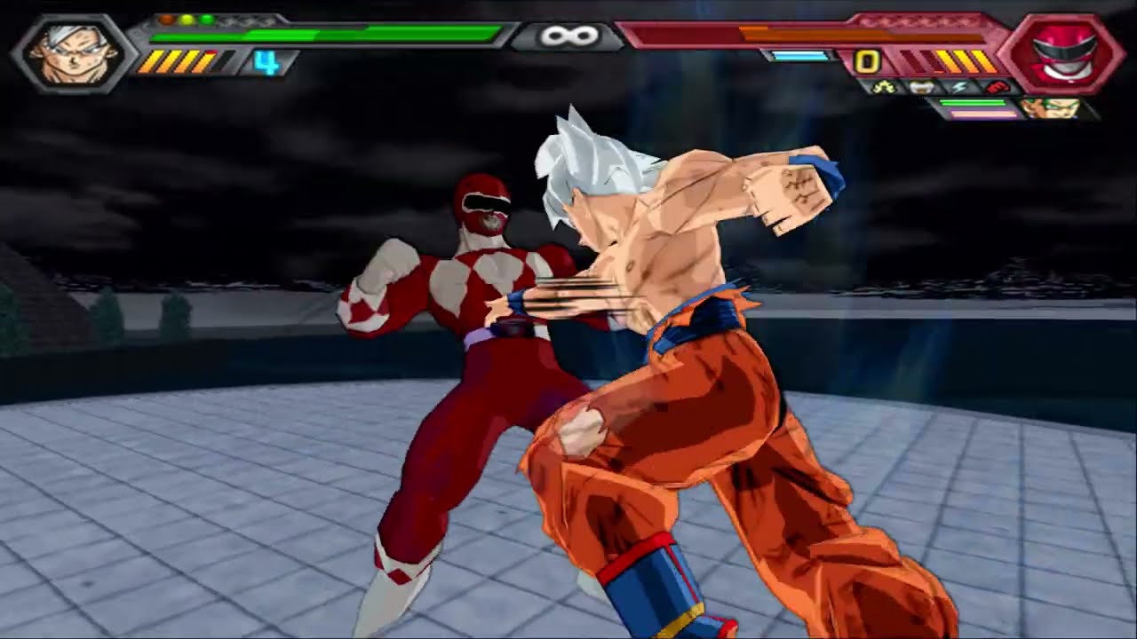 DBZ Budokai Tenkaichi 4 | Goku UI vs Team BT4 - Misión Paralela