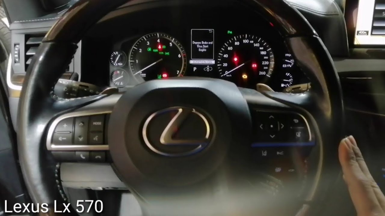 How to Reset Lexus LX570 Maintenance Required Light 2018/2019
