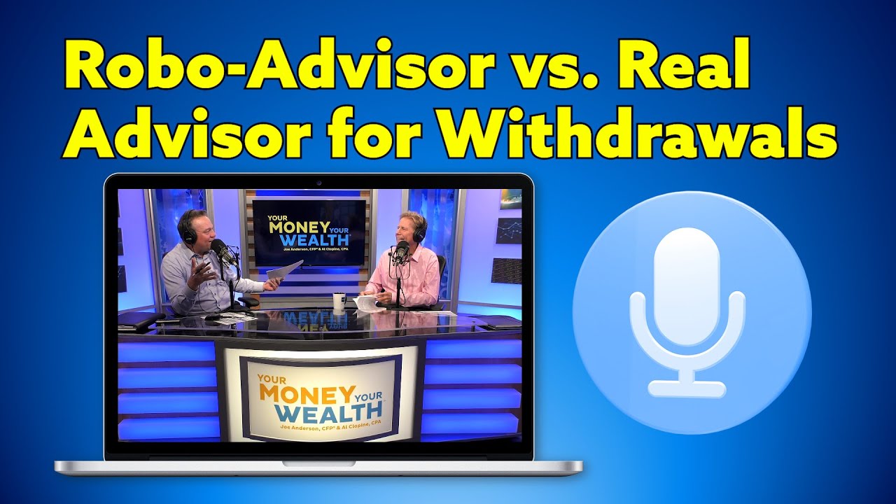 Robo-Advisor vs. Real Advisor to Spend Down Retirement Savings?