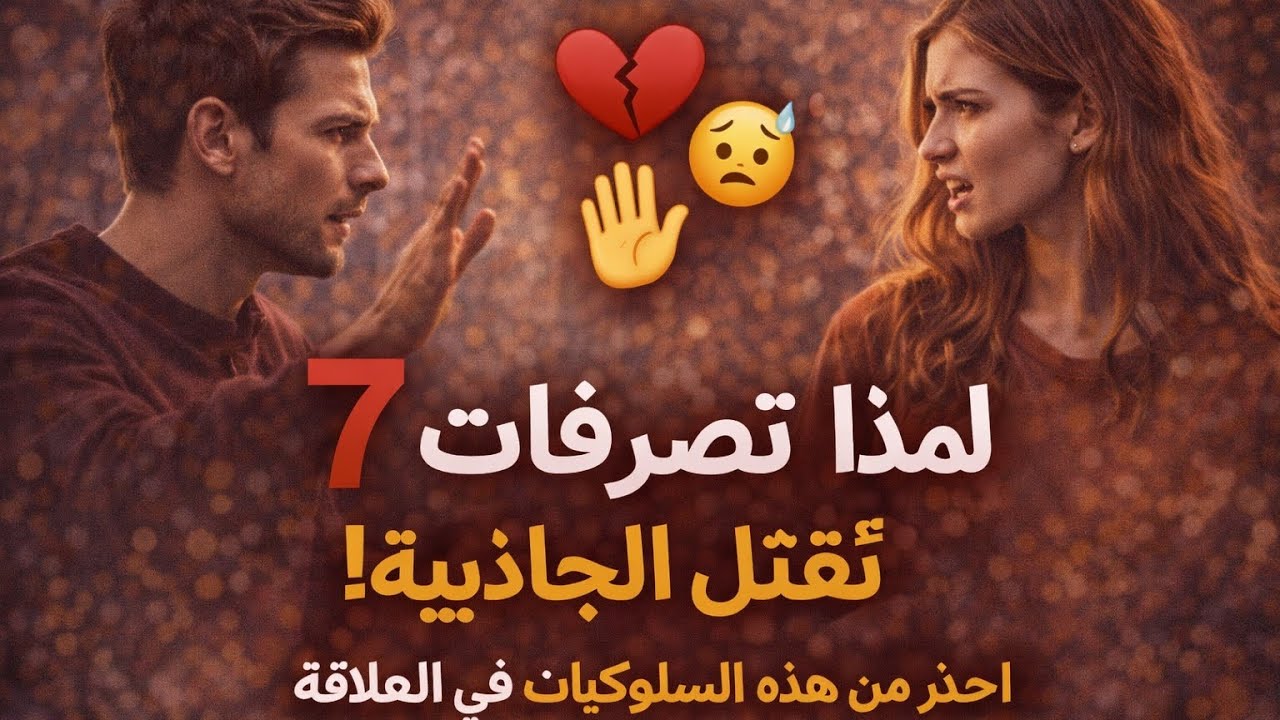 ٧ تصرفات تقتل الجاذبية في العلاقات 💔⚠️ احذر أن تفعلها العلاقات العاطفية