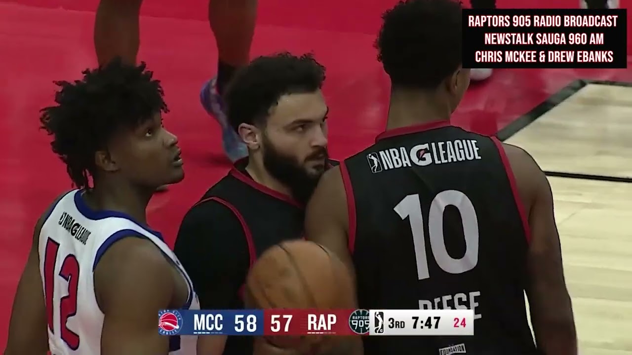 Raptors 905 v Motor City Cruise Highlights | NBA G-League | Radio Broadcast Calls