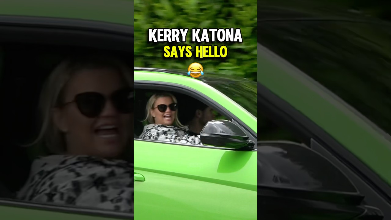 Kerry Katona Says Hello 👋🏼 #shorts #celebrity