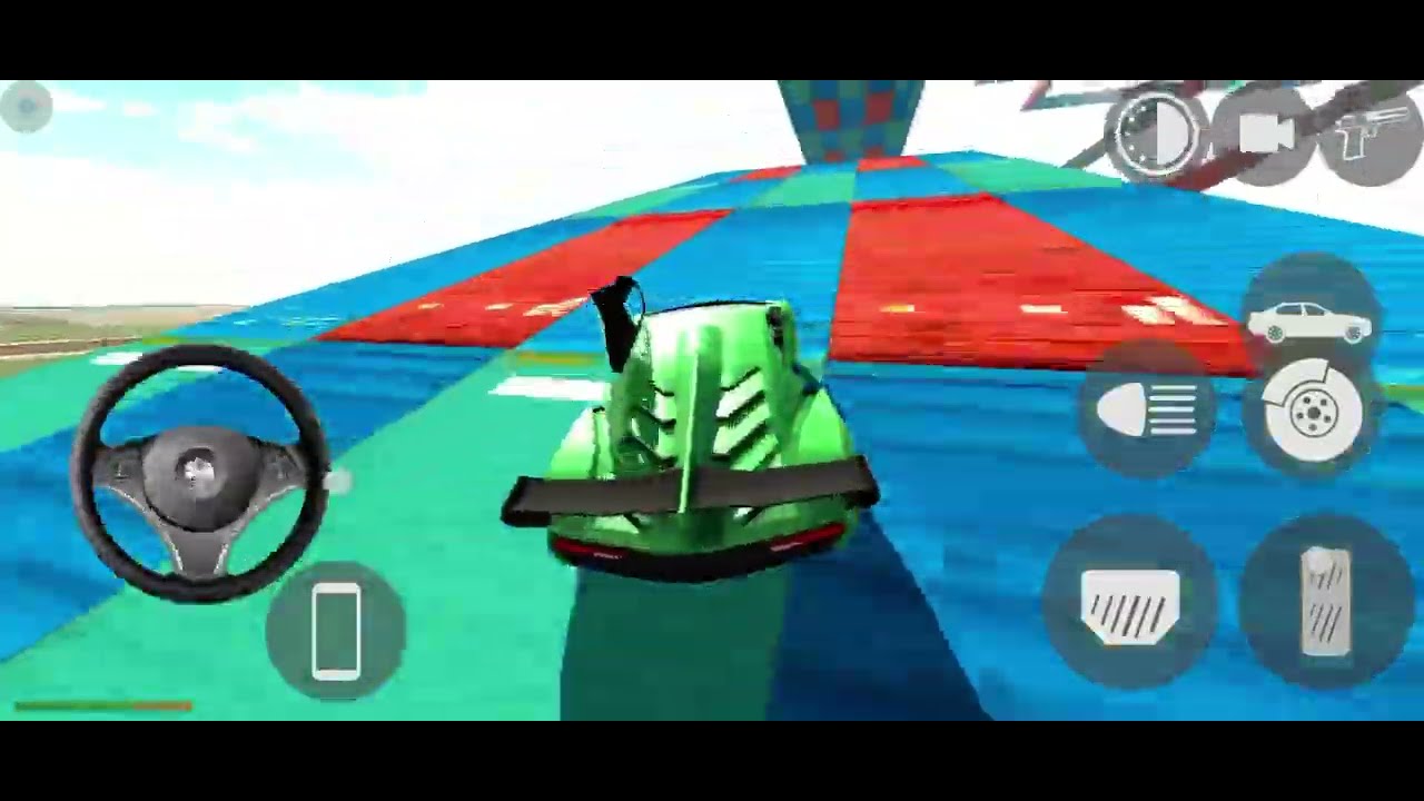 Unloading stone in truck😱 and tractor and that  🚙💥#viral #gaming 🏎️🚕#games