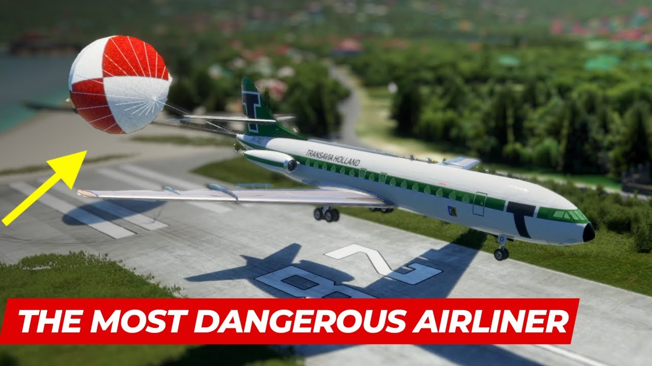 Flying The MOST DANGEROUS Airliner - SUD CARAVELLE (i crashed)