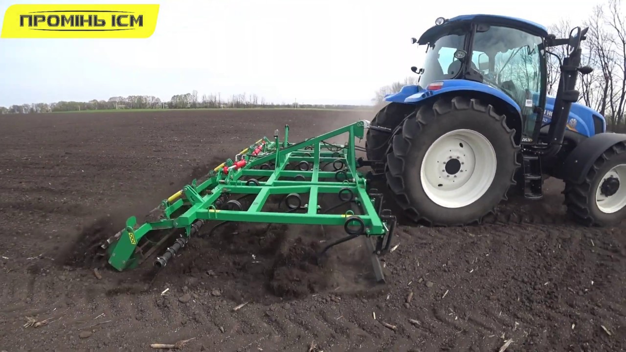 Культиватор КПН ресорний з польовою дошкою. Весняна культивація