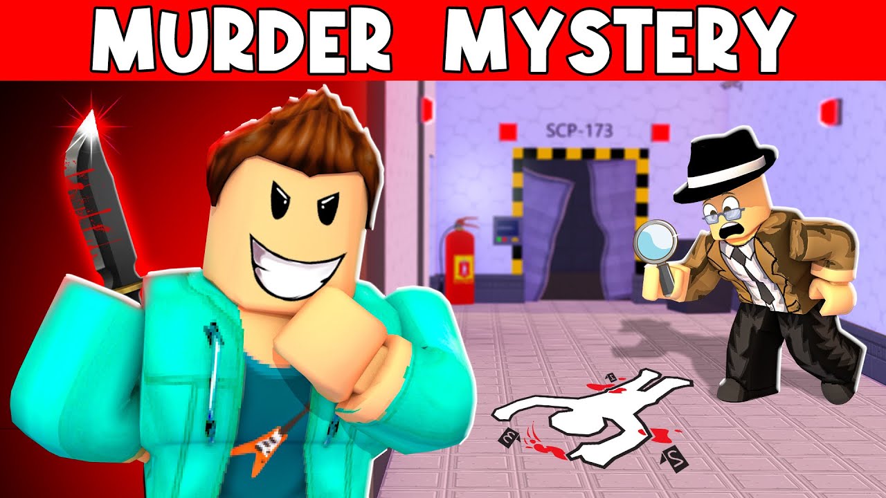 Solving a MURDER MYSTERY 🔪 in ROBLOX 😱!!