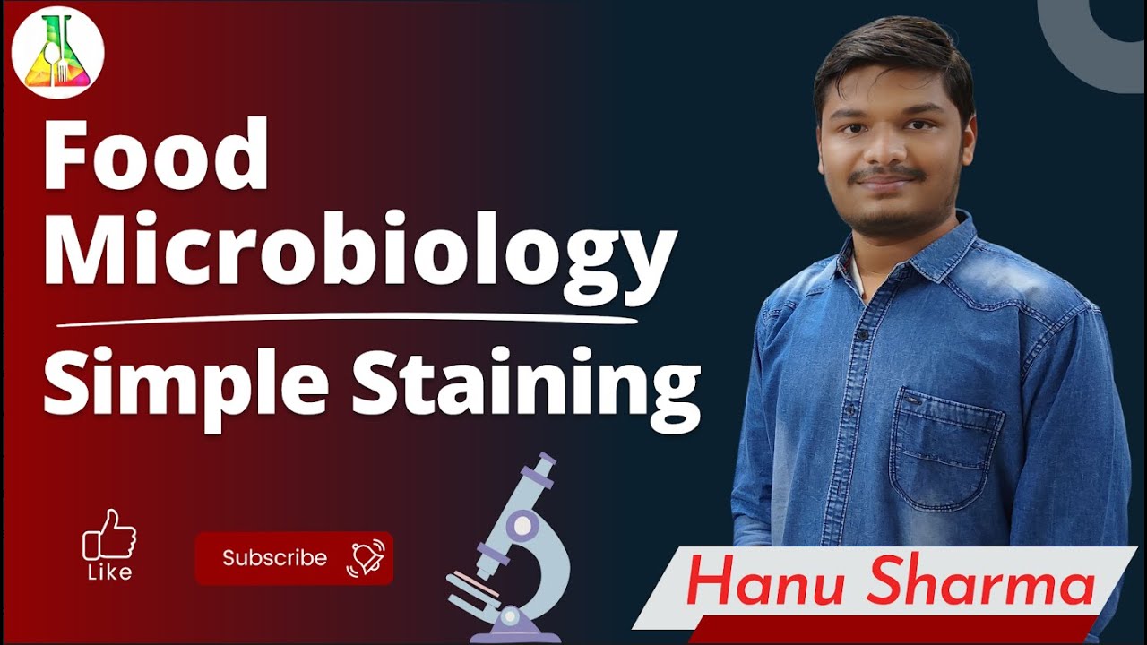 Food Microbiology - Simple Staining Live Lab experiment