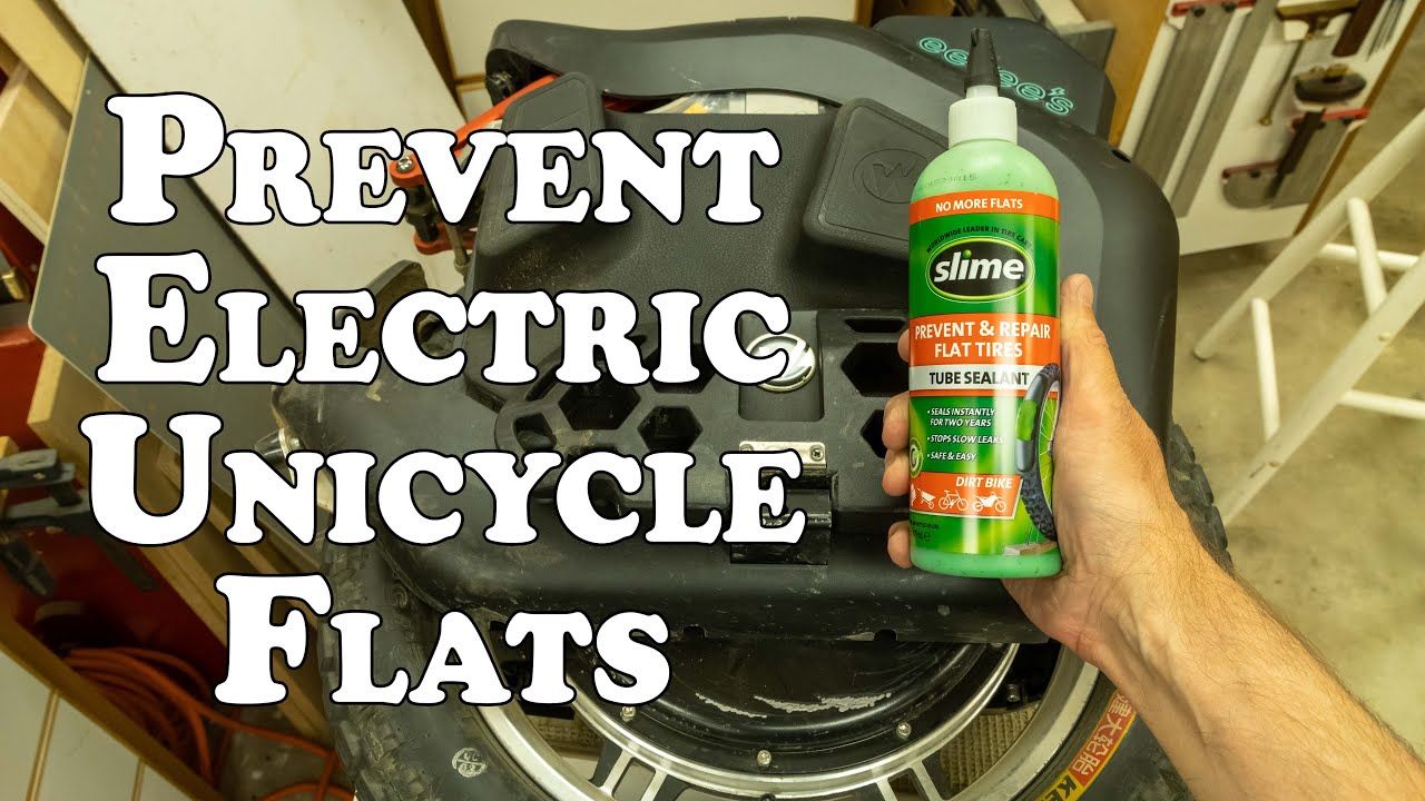 How To Slime Your Electric Unicycle To Prevent Flats