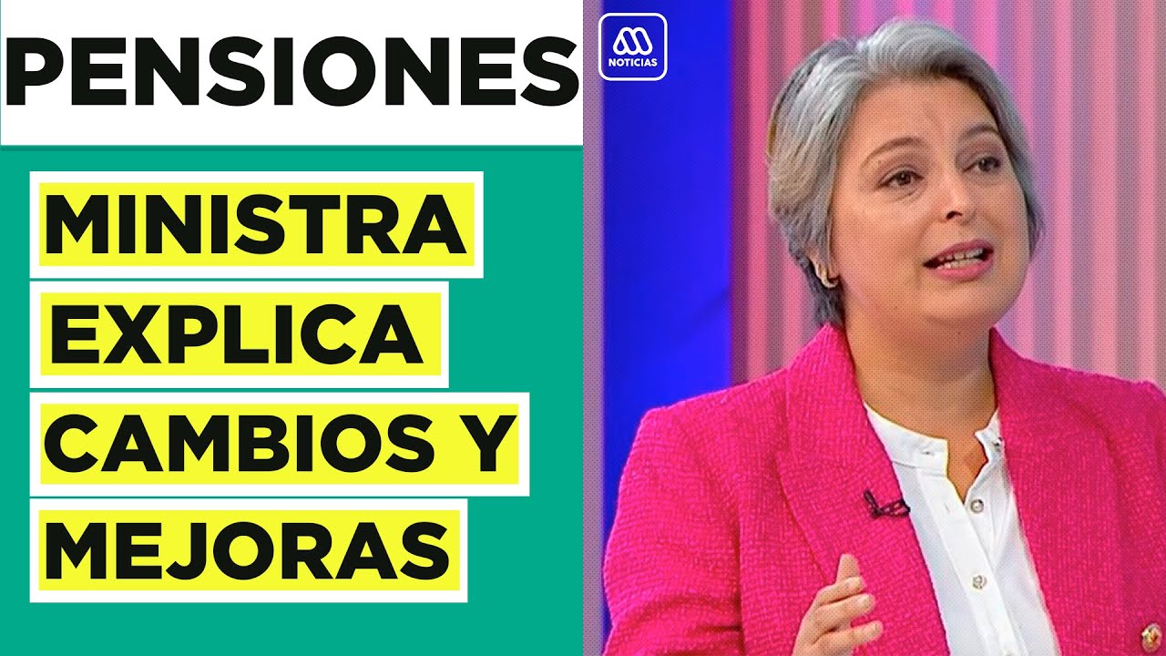 Ministra Jeannette Jara explica cambios en reforma de pensiones del gobierno
