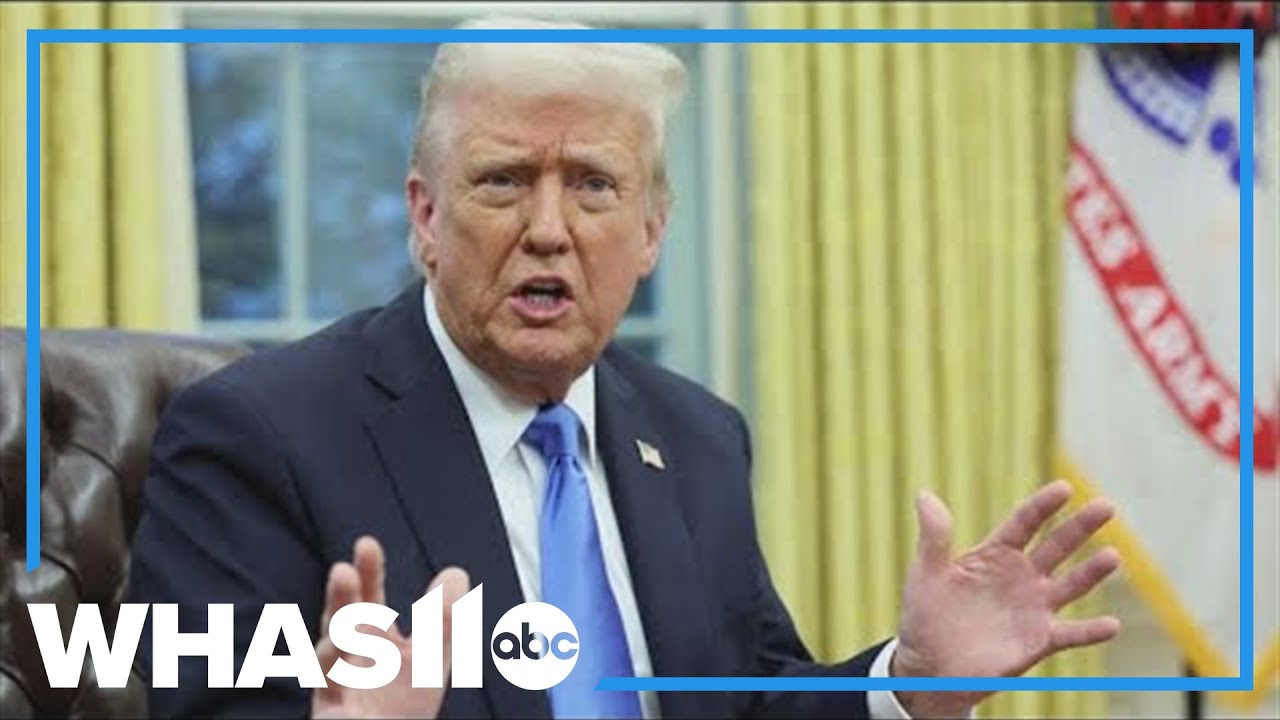 Trump says he's 'not happy' with the EU after retaliatory tariffs announced