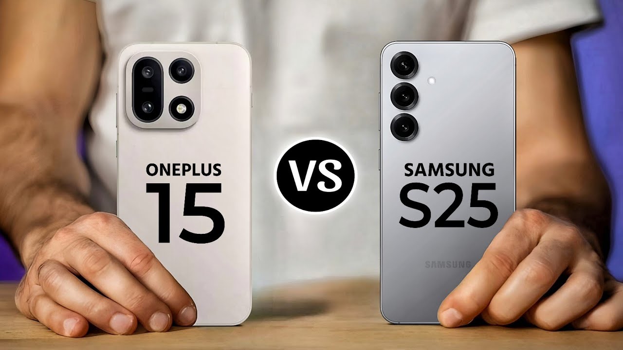 OnePlus 15 Vs Samsung Galaxy S25 || Full Specs Comparison