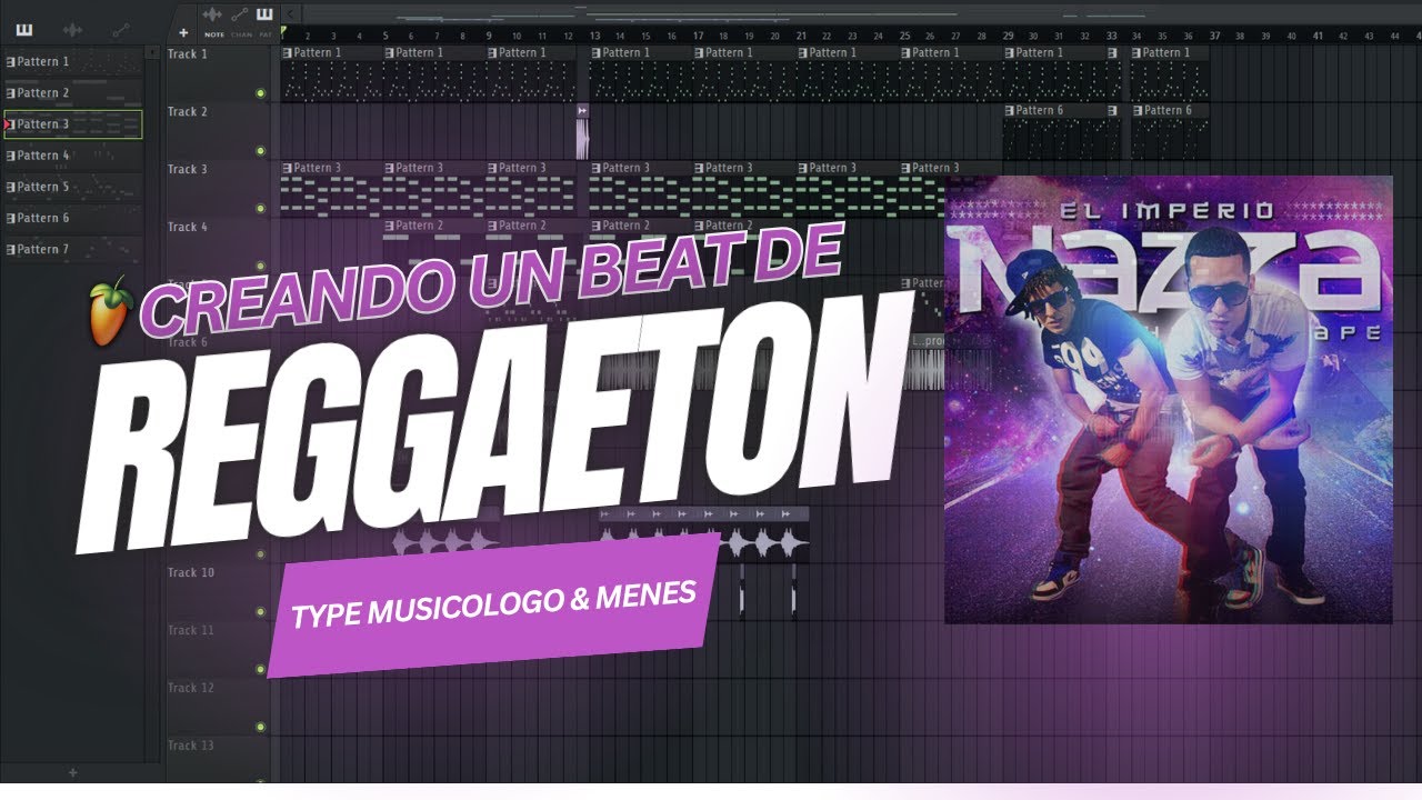 Creando un Beat de Reggaeton Type Musicologo & Menes (Paso A Paso)