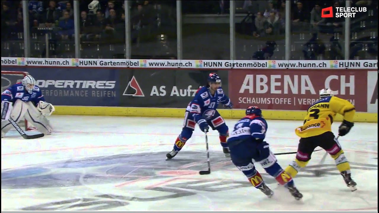 ZSC Lions - SCB 3:4 n.V. 3.Playoff Viertelfinal Spiel (08.03.2016) HD
