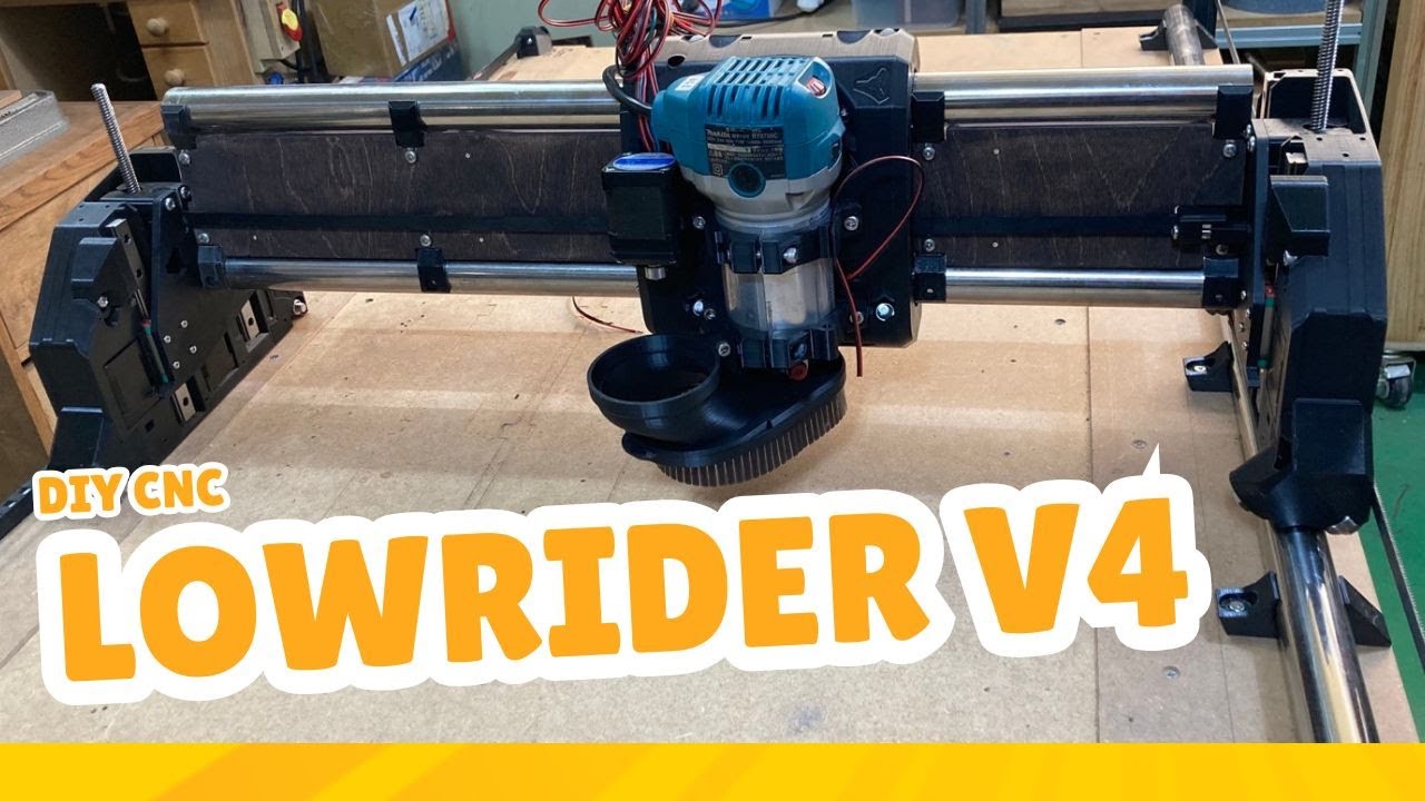 LowRider v4 DIY CNC - Part1 YZ Plate Assemblies