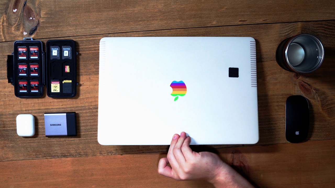 Edgar Wright inspired flatlay