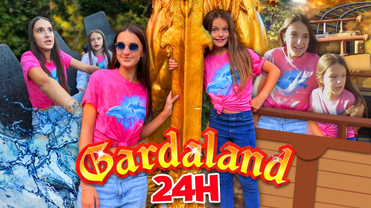 VLOG INTERA GIORNATA a GARDALAND con Aurora e Ludovica •Episodio 3•
