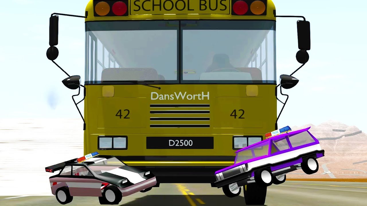 R/C POLICE TAKE DOWN FULL SIZED VEHICLES! - BeamNG Drive R/C Car Chase