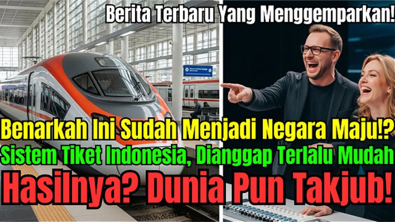 Insinyur Rusia Remehkan Gerbang Tiket Ri, 5 Detik Kemudian Syok!