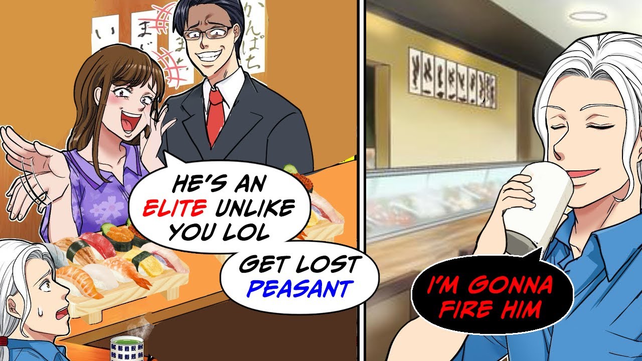 I ran into my ex-girlfriend at a high-end sushi restaurant
