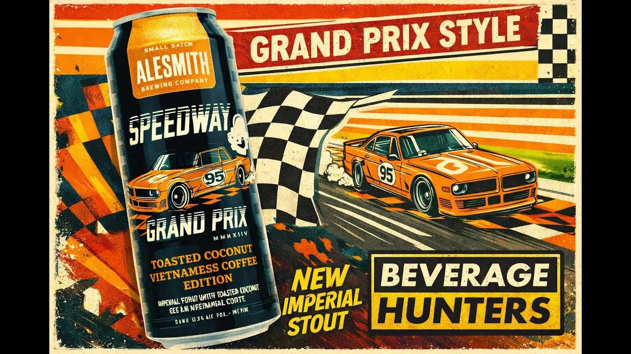 Speedway Grand Prix Toasted Coconut Vietnamese Coffee Edition Imperial Stout from Alesmith