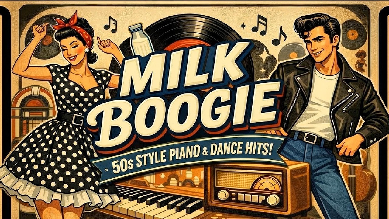 [ MILK BOOGIE ] - Classic Mix of Boogie Woogie & Rockabilly (50s–60s)