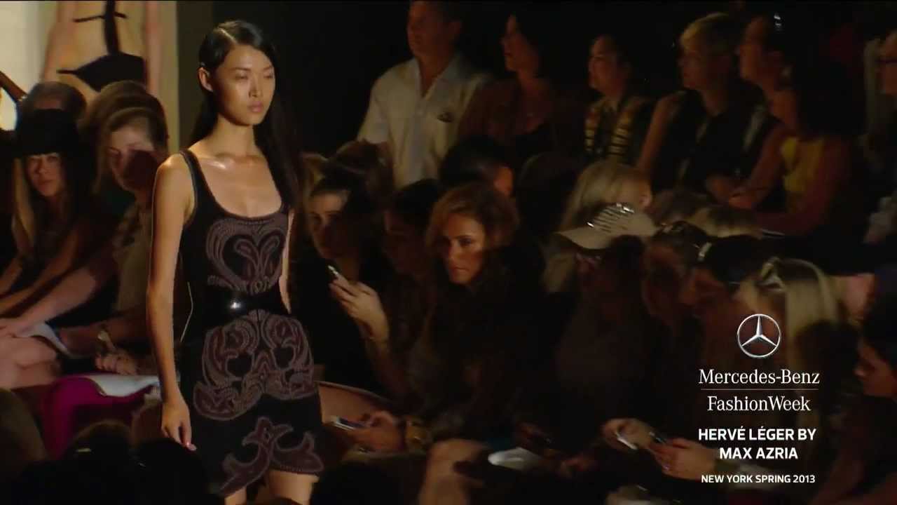 HERVE LEGER BY MAX AZRIA FULL COLLECTION - MERCEDES-BENZ FASHION WEEK SPRING 2013 COLLECTIONS