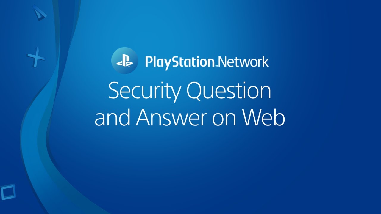 Choosing a security question and answer on Web