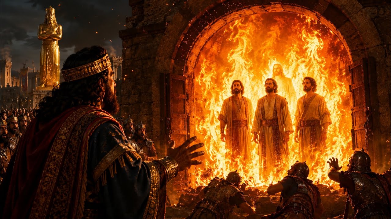 Shadrach, Meshach & Abednego | The Fiery Furnace (Cinematic Bible Story)