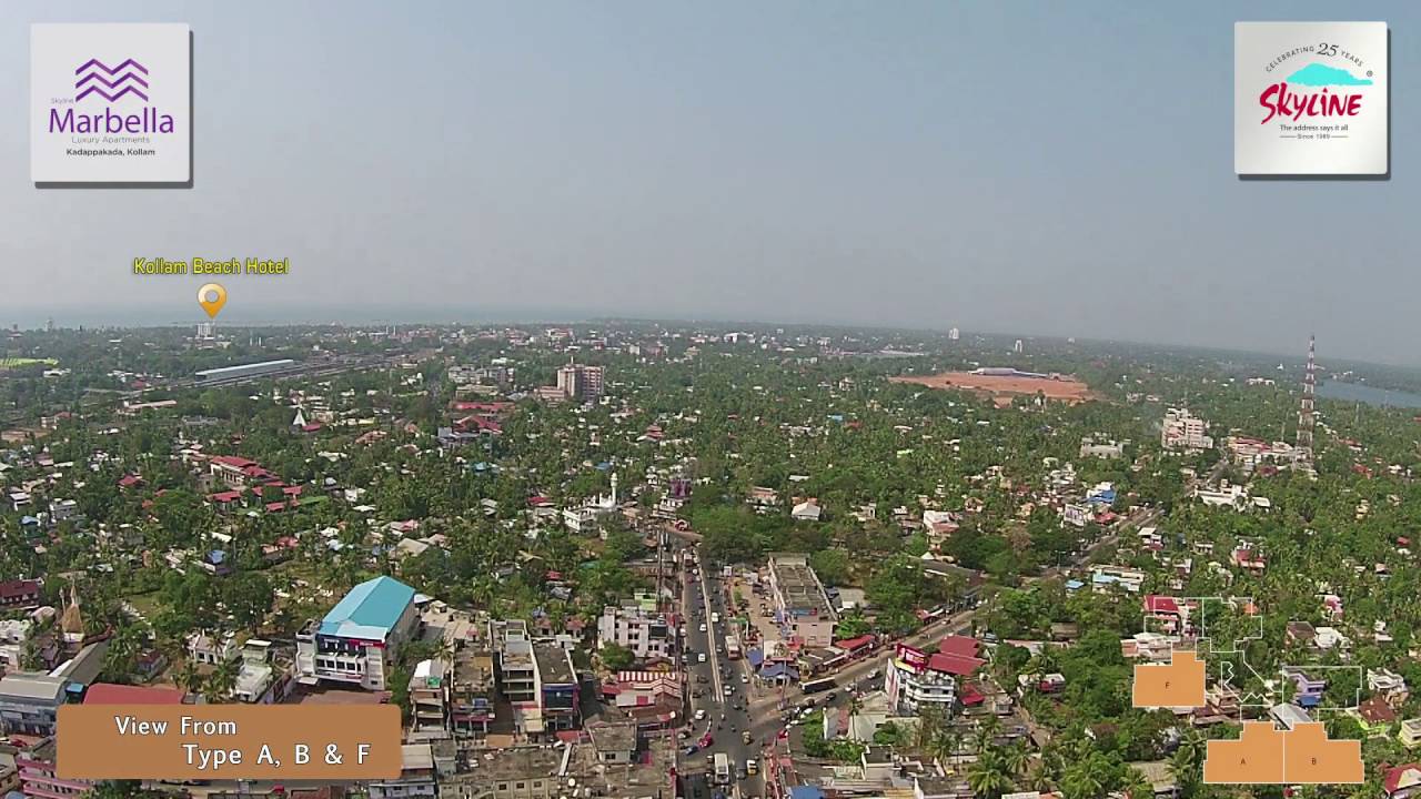 Skyline Marbella at Kadappakkada, Kollam | Luxury Apartments in Kerala | Skyline Builders