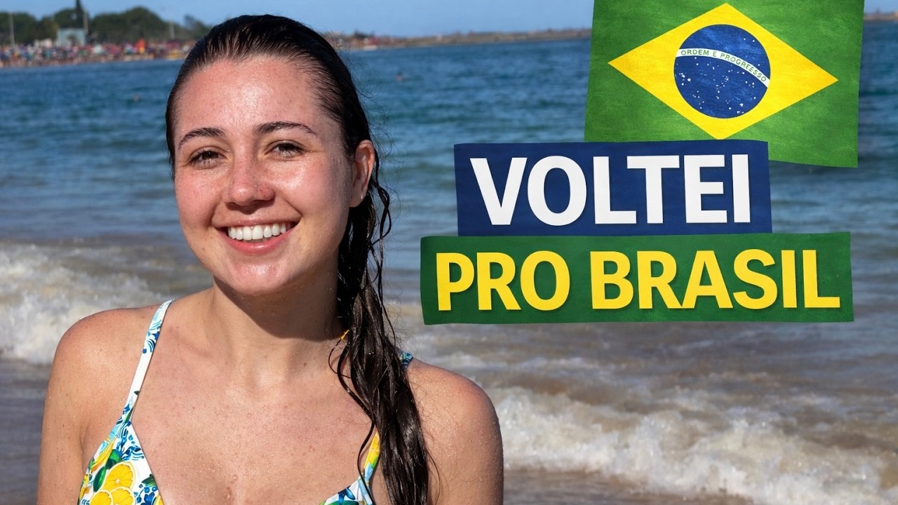 Depois de morar no Canadá, como foi voltar? - FÉRIAS NO BRASIL 🇧🇷