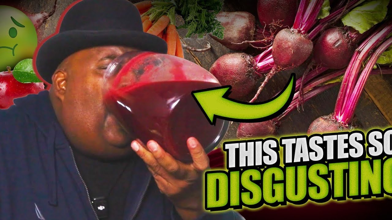 IT TASTES LIKE DIRT! | Gallon-Sized Apple Beet & Carrot Chug