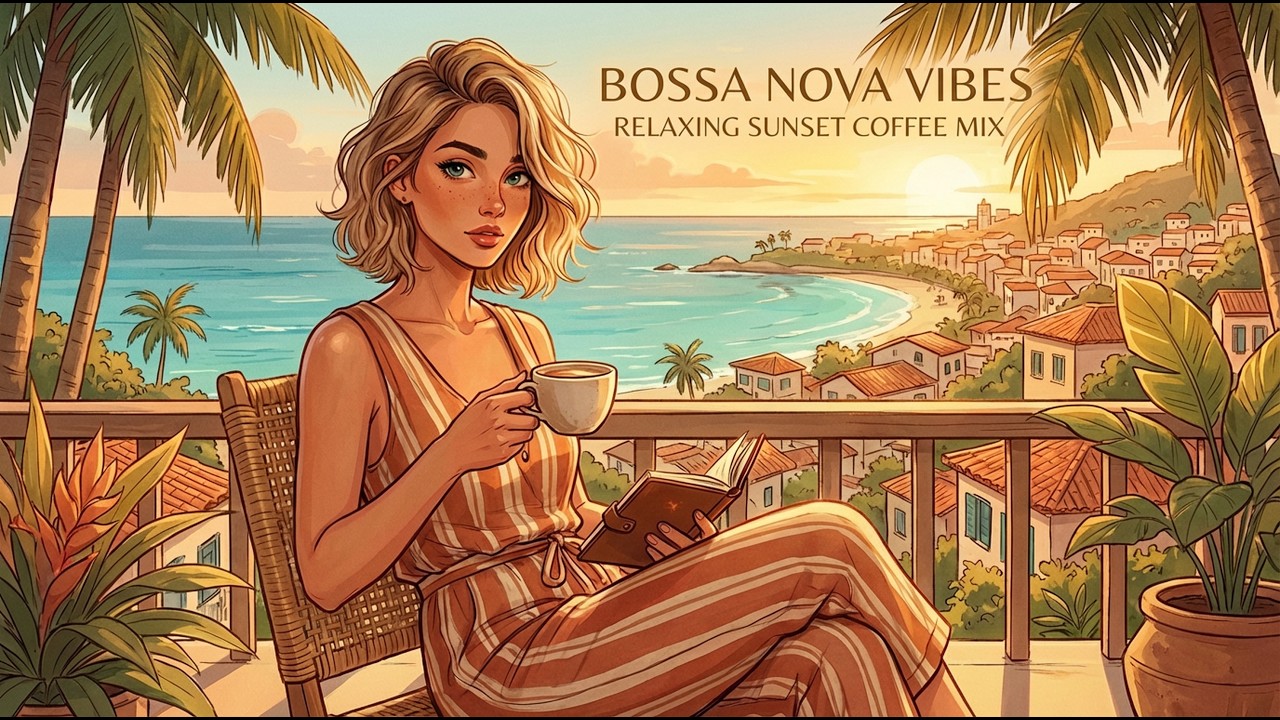 Cozy Coffee Shop Bossa Nova 2026 🎶 Popular Jazz Covers for Calm Study & Relax
