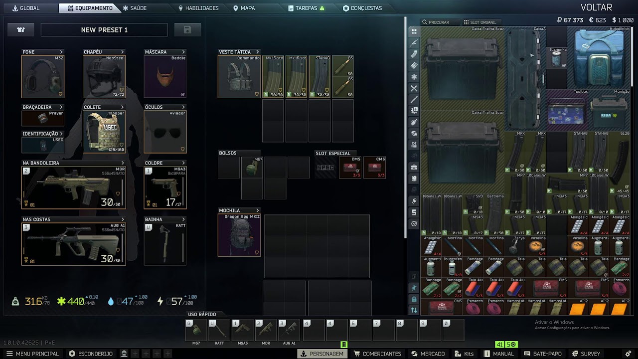 Escape From Tarkov PvE - 4060ti|5700X3D| 32GB