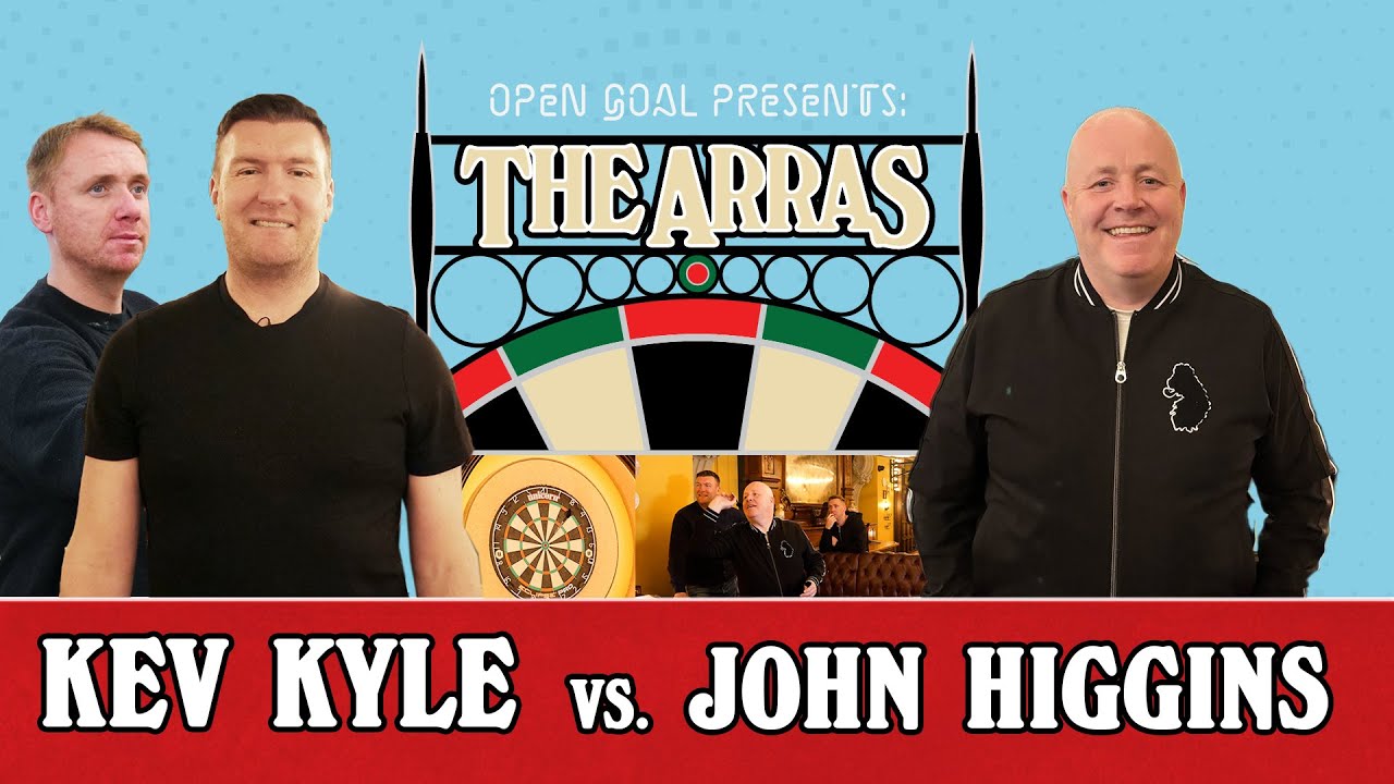 WORLD SNOOKER CHAMPION JOHN HIGGINS vs OPEN GOAL'S KEVIN KYLE | Who Will Slaney Be Cheering On?