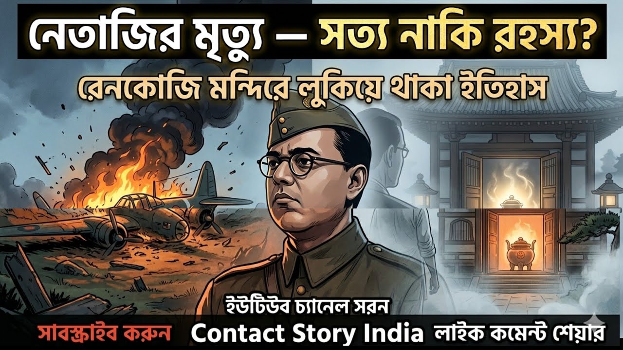 নেতাজির মৃত্যু 😱 সত্য নাকি রহস্য🤔রেনকোজি মন্দিরে লুকিয়ে থাকা ইতিহাস #নেতাজি #SubhasChandraBose #ina