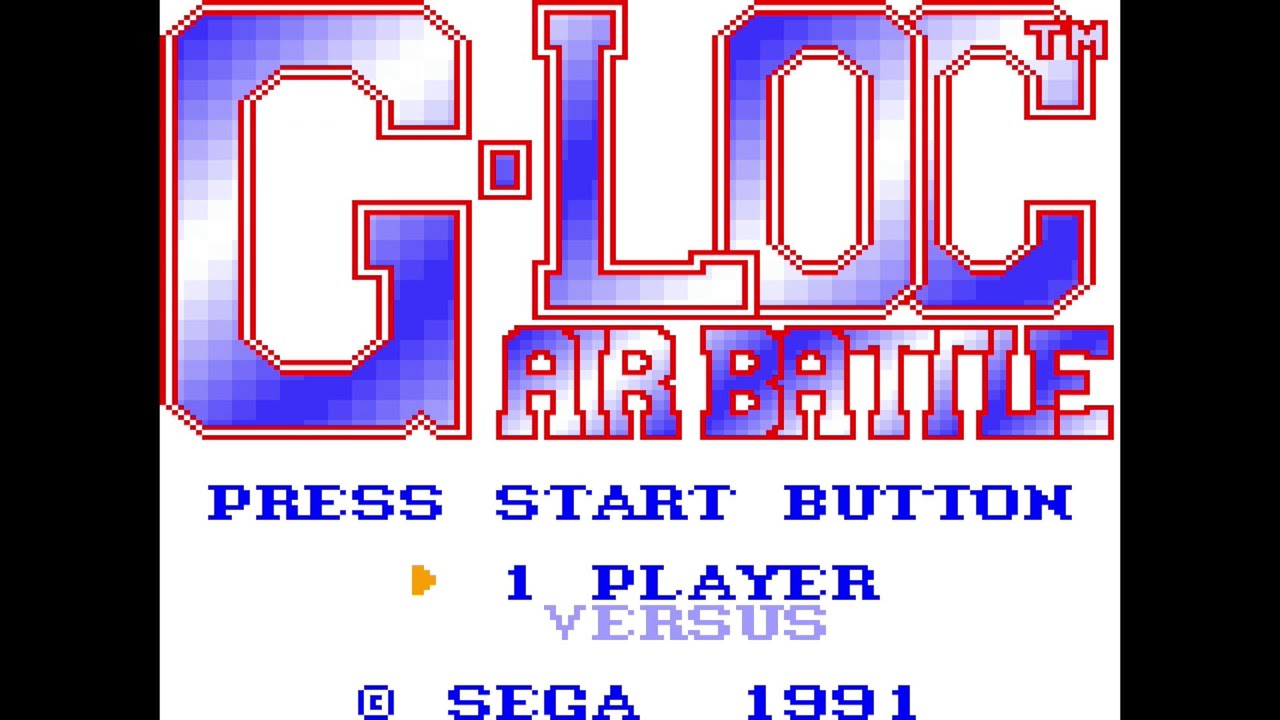 G-LOC: Air Battle (Game Gear) Playthrough