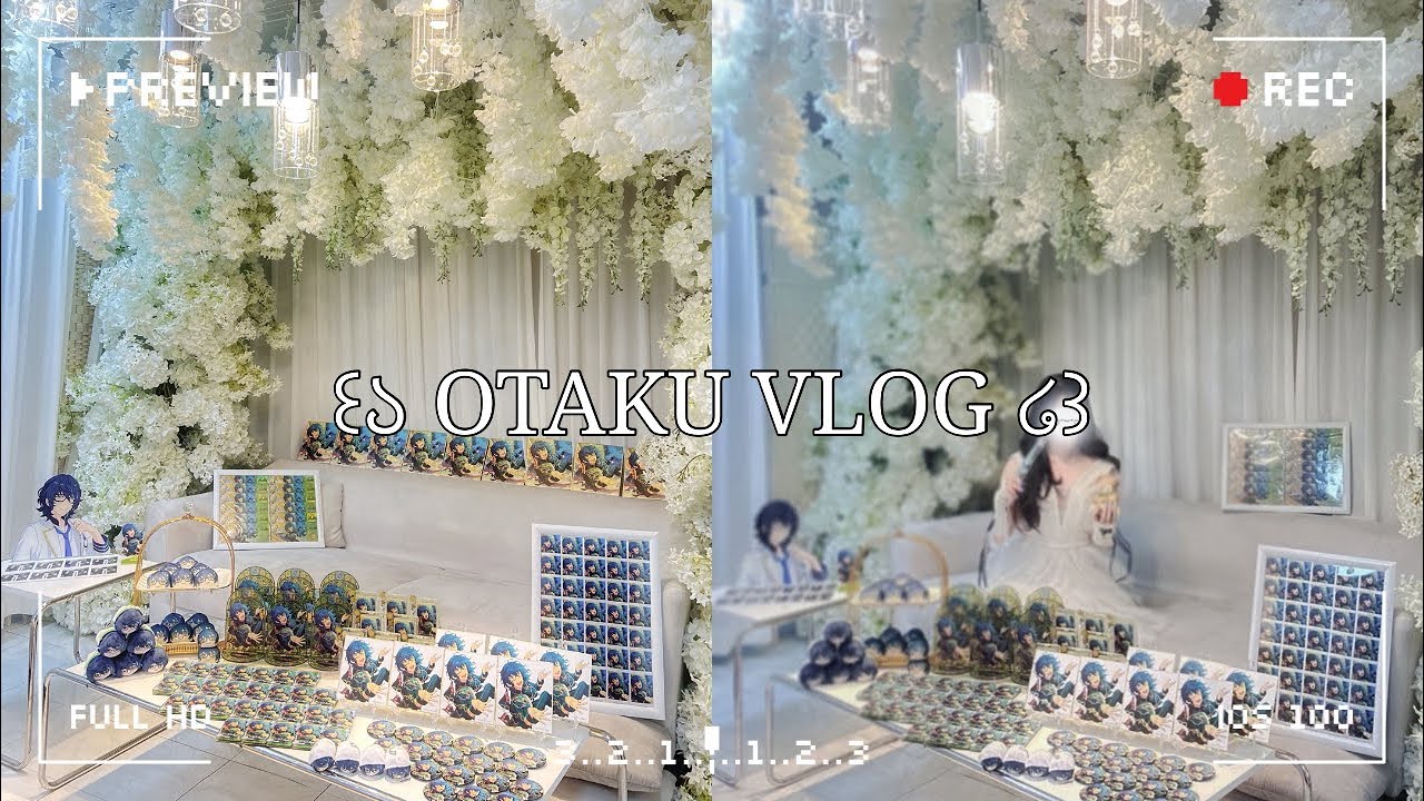 [오타쿠 브이로그] 오늘은 널 위한 날이야♡ (부제: 최애 생일 하루 전날 비뚫고 혼자 생일상 차리러 가기) | 앙스타 • 생일상 • 오타쿠