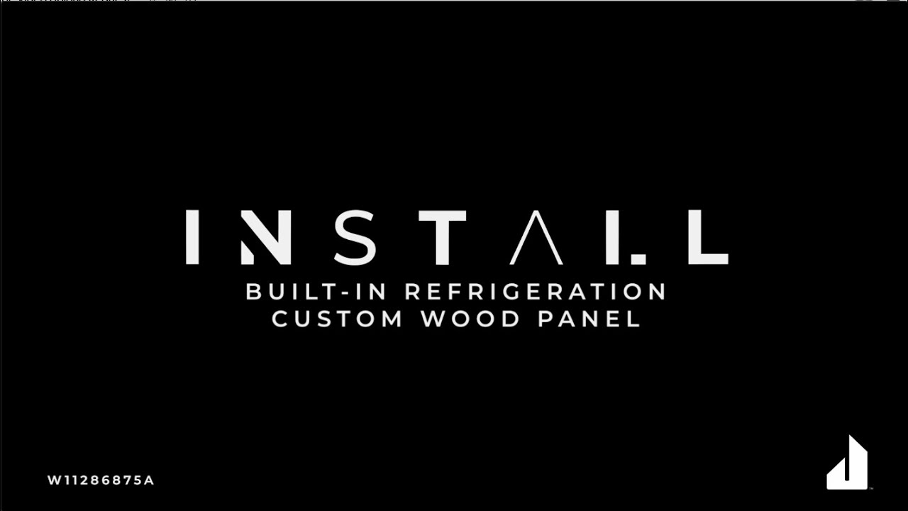 How to Install Built-In Refrigeration Custom Panels | JennAir