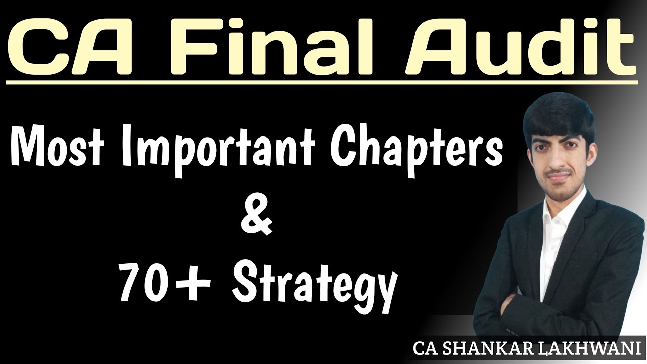 ABC Analysis & Confirmed Easy Topics for Sure-shot 80+ I CA Final Audit 4 Attempts Paper Analysis