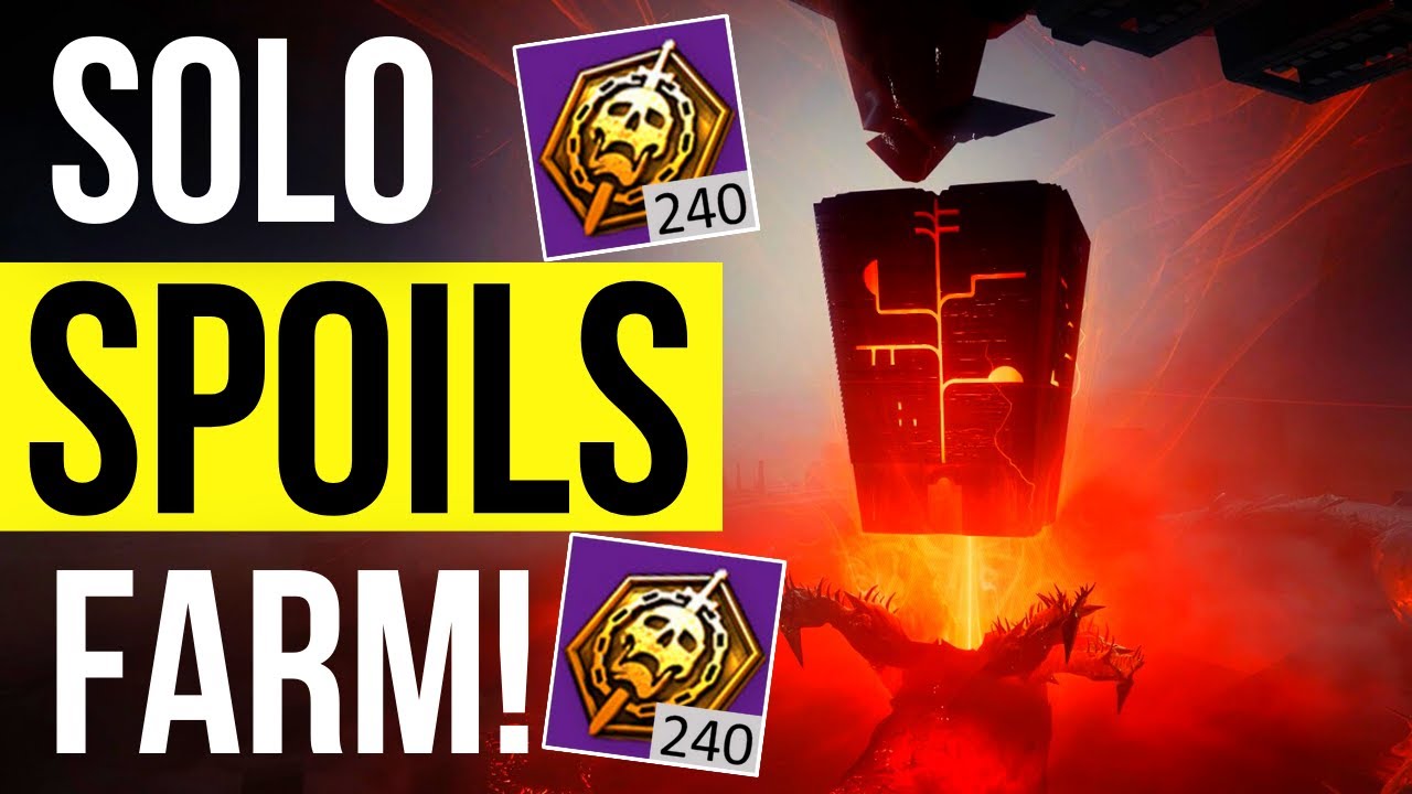 FARM SPOILS SOLO! How ANYONE Can Get Free RAID LOOT Fast & Easy | Destiny 2 Witch Queen!