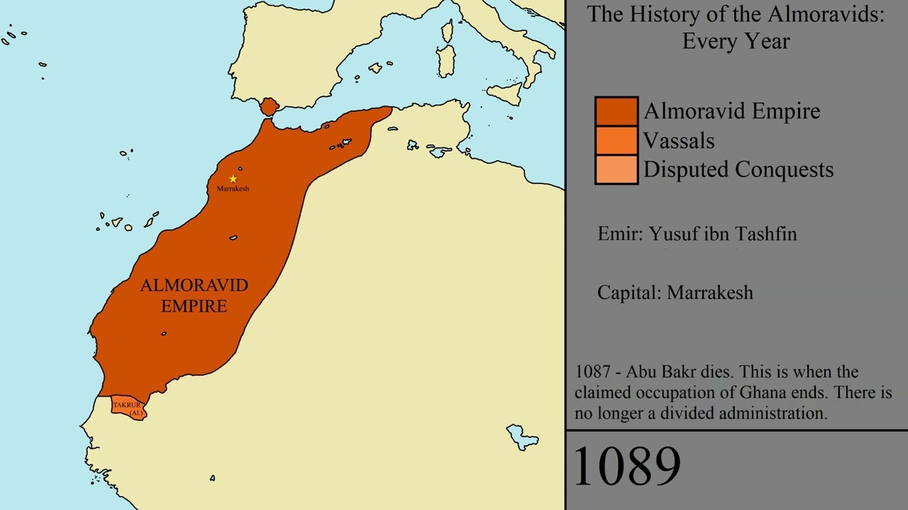 The History of the Almoravids: Every Year
