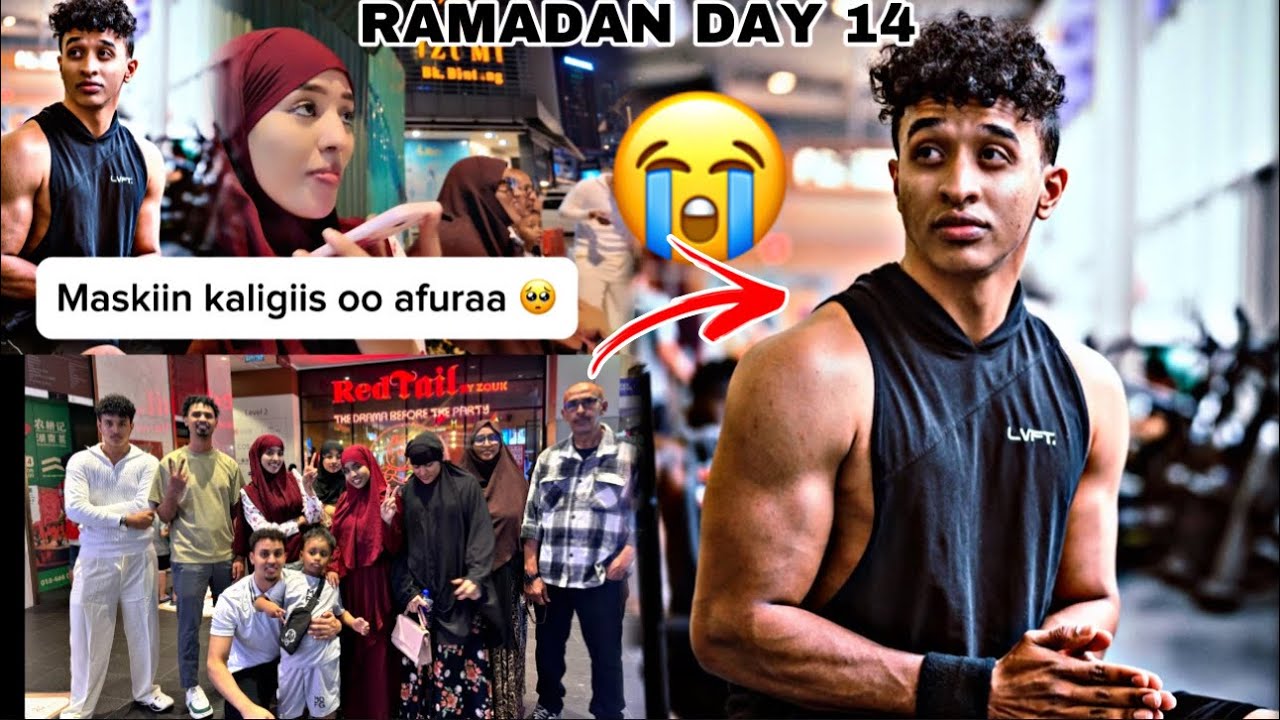 MAALINTA 14AAD RAMADAAN ROUTINE IYO AMIRSAYID OO CALOOSHA NAGA HURIYAY..😢😢