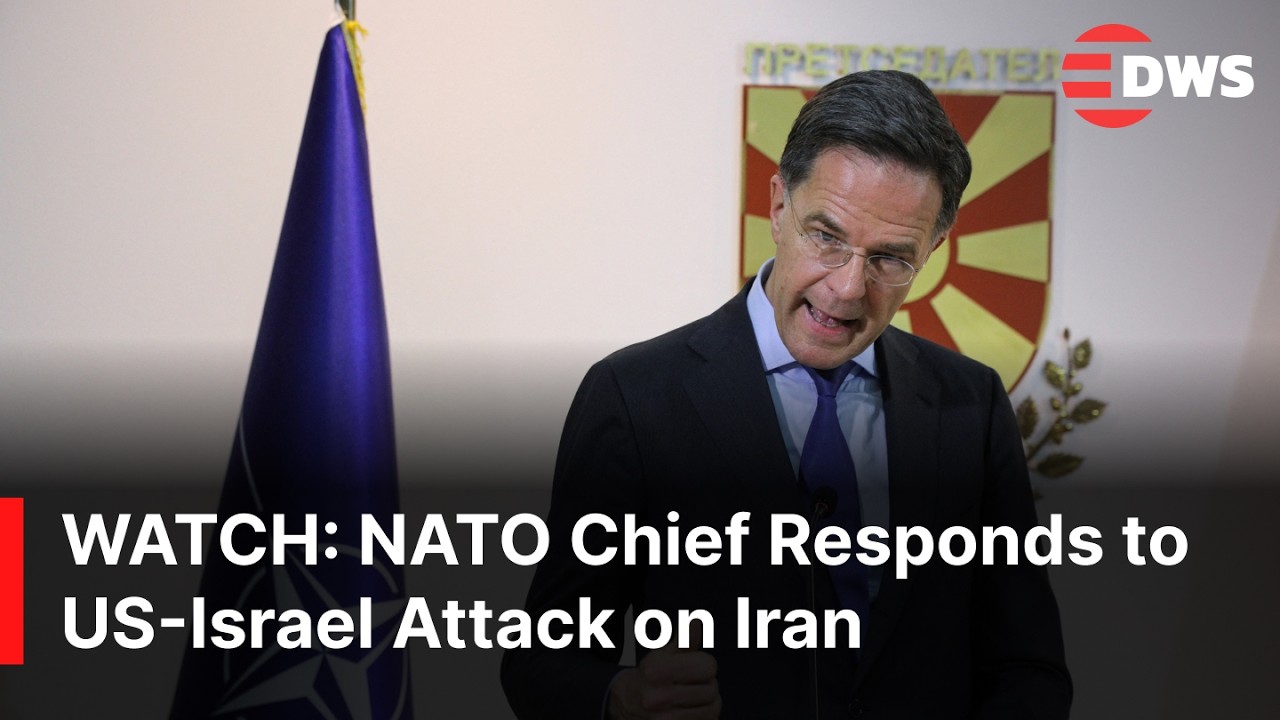 BREAKING NEWS: NATO Chief Rutte Asked About US-Israel War with Iran, Direct Involvement | AC1G